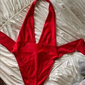 Red FOREVER21 one piece